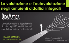 La valutazione e l'autovalutazione negli ambienti didattici integrati - Didamatica 2022